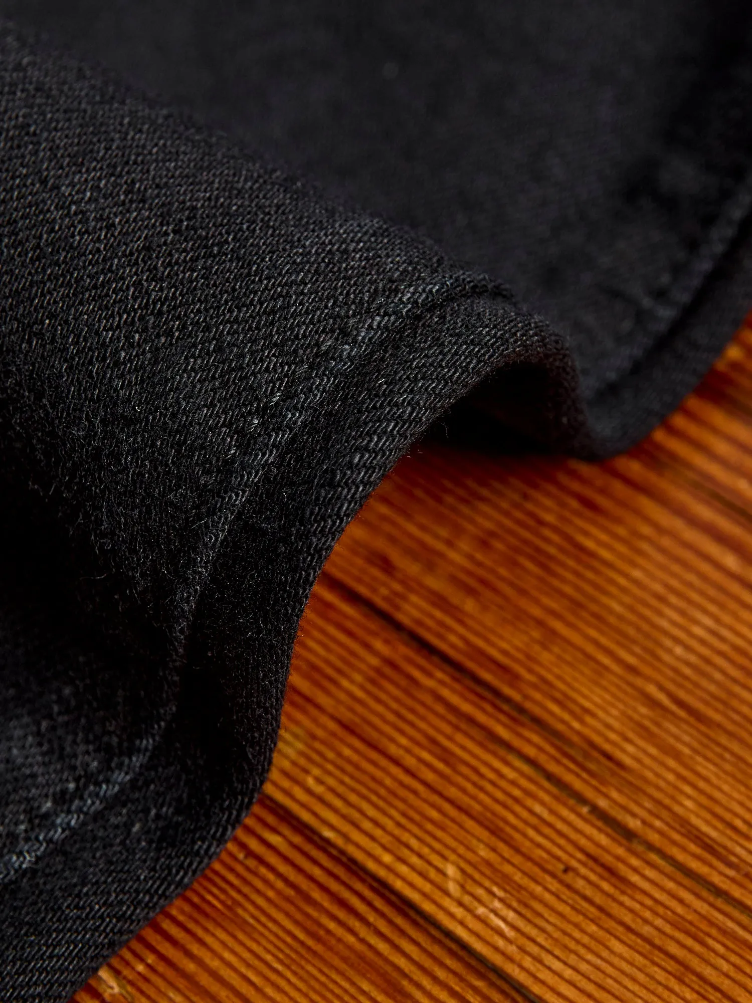 0605SP-OD "Sumi Ink Overdye" 15.7oz Selvedge Denim - Natural Tapered Fit
