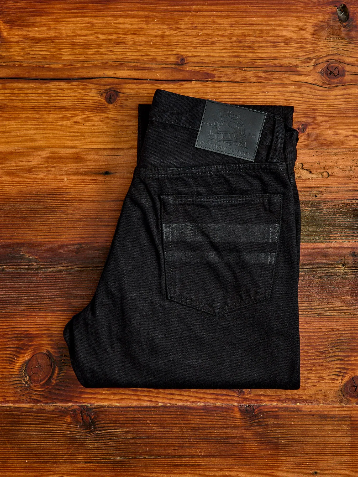 0605SP-OD "Sumi Ink Overdye" 15.7oz Selvedge Denim - Natural Tapered Fit