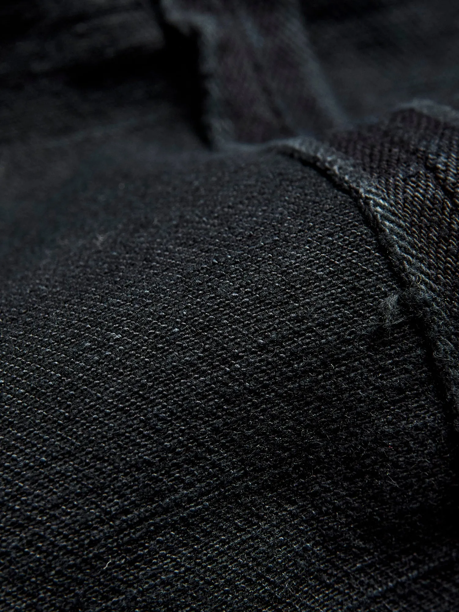 0605SP-OD "Sumi Ink Overdye" 15.7oz Selvedge Denim - Natural Tapered Fit