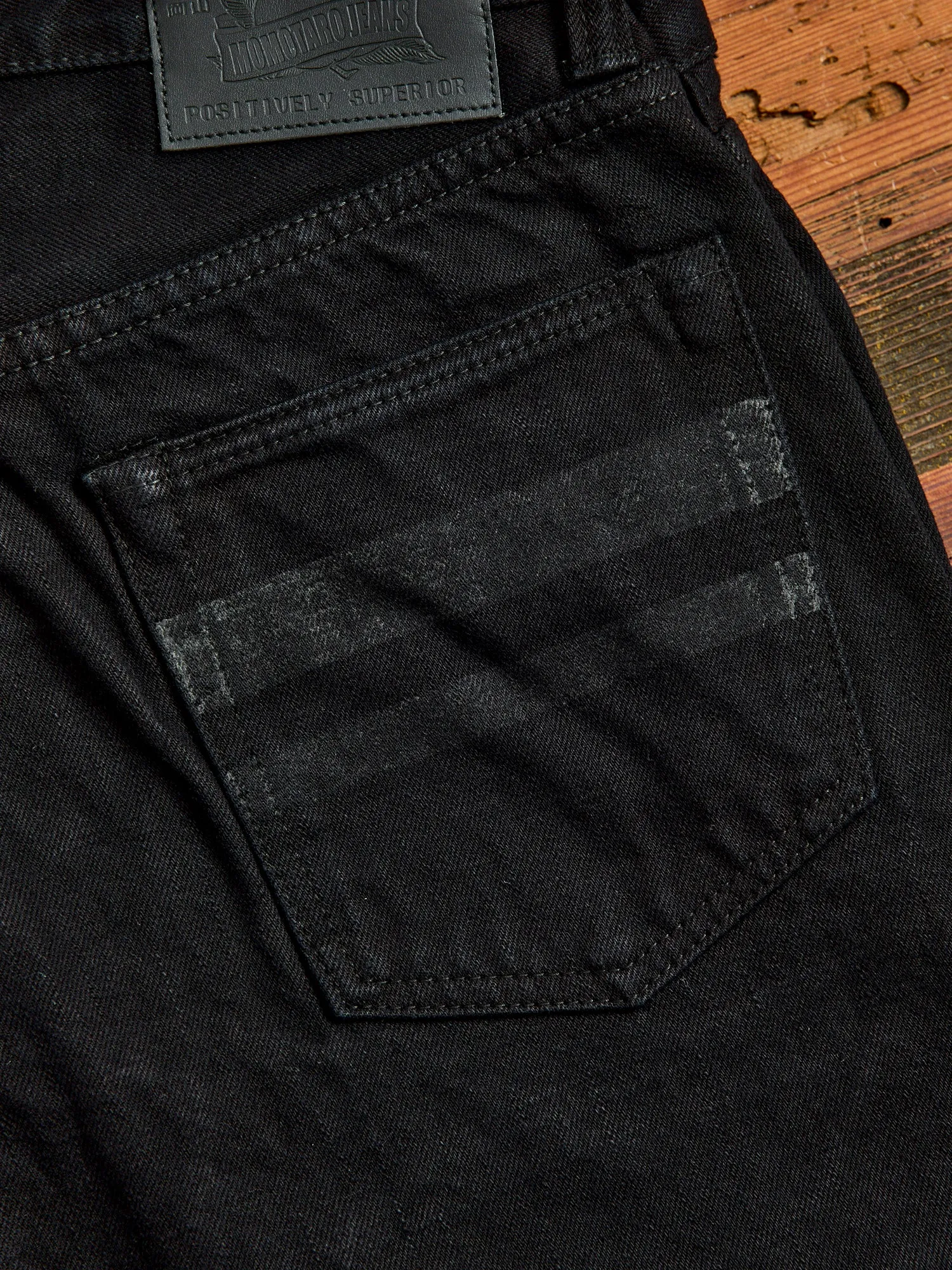 0605SP-OD "Sumi Ink Overdye" 15.7oz Selvedge Denim - Natural Tapered Fit