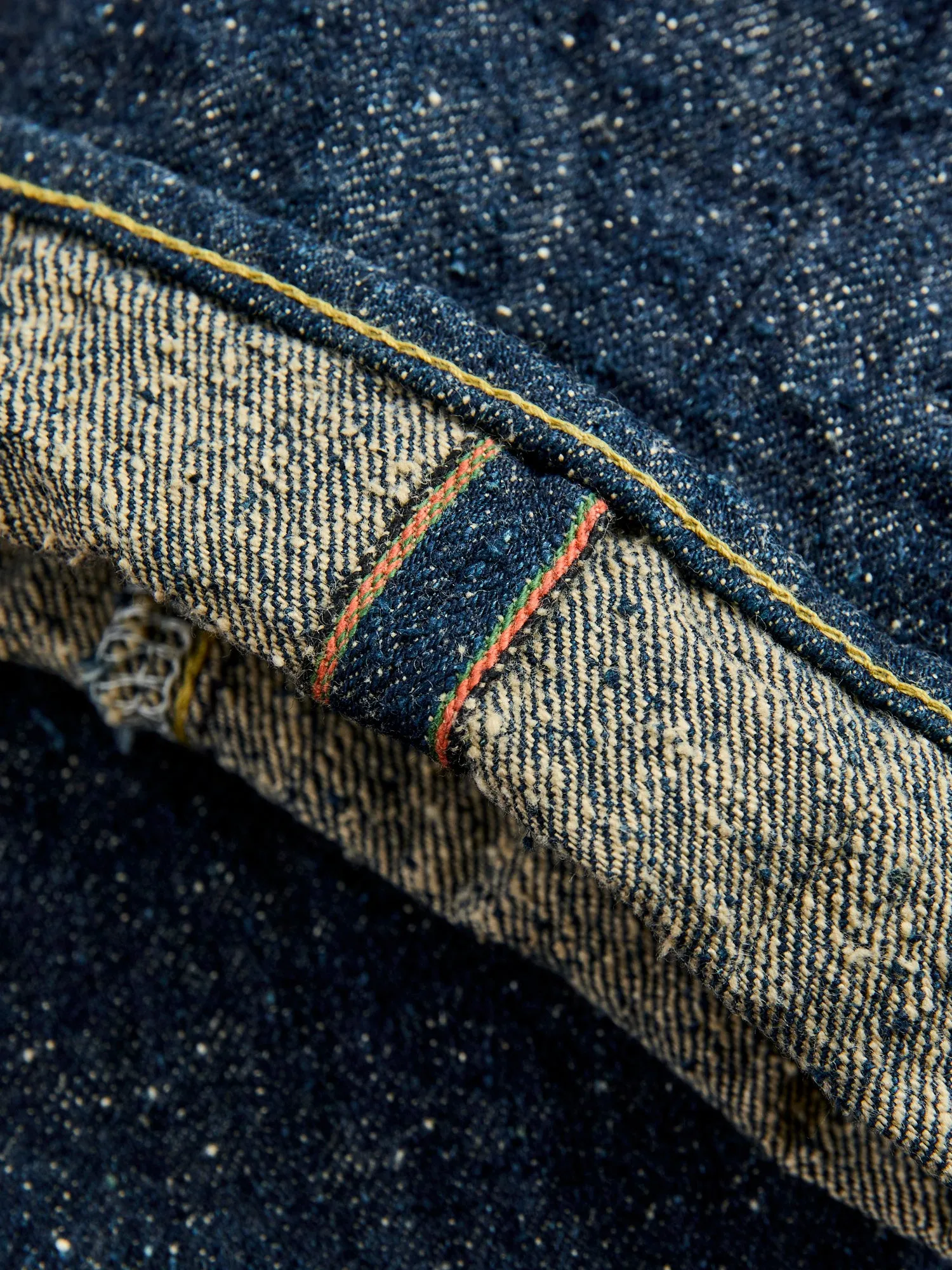 246-CCD "Crushed Concrete" 15oz Selvedge Denim - Clean Straight Fit