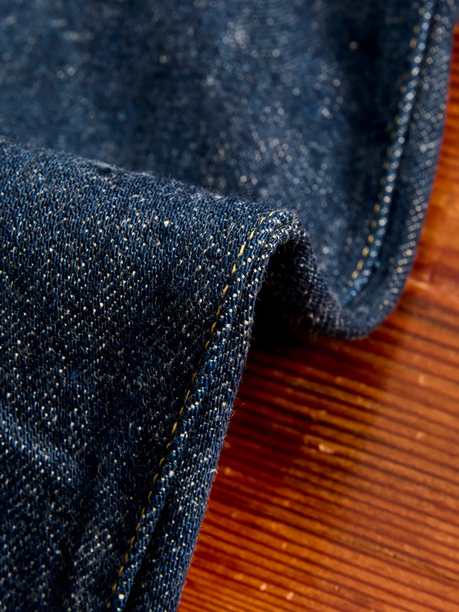 246ZR-ECRU "Secret Denim" 20oz Selvedge Denim - Clean Straight Fit