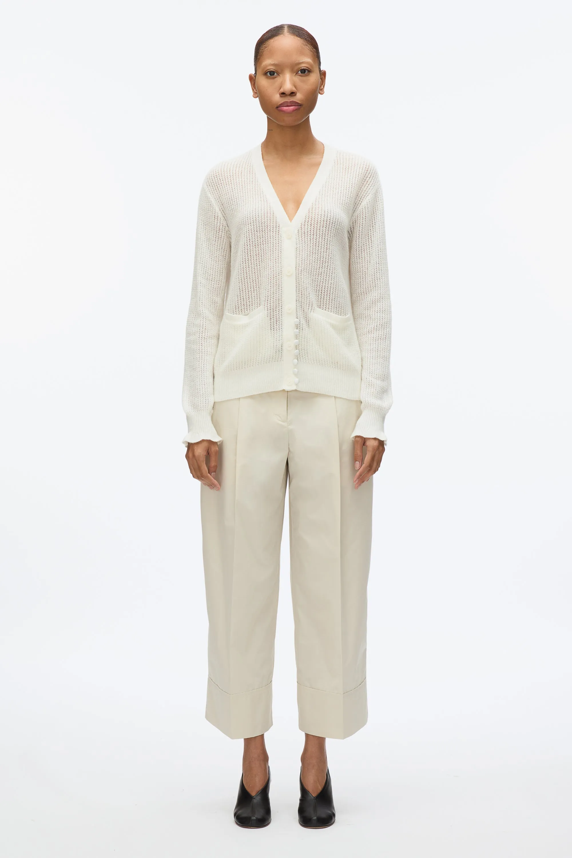 Airy Cable Cardigan