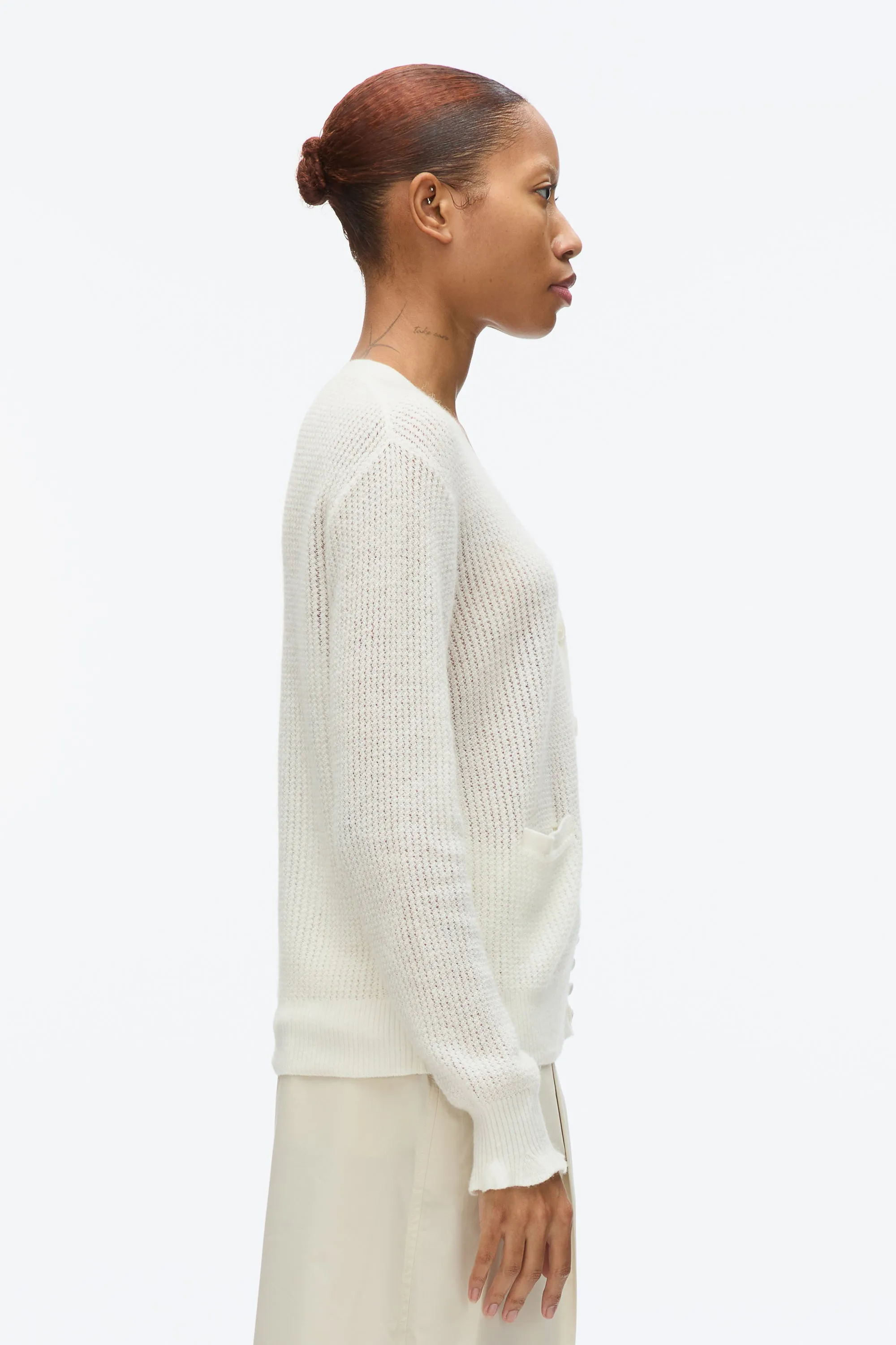 Airy Cable Cardigan