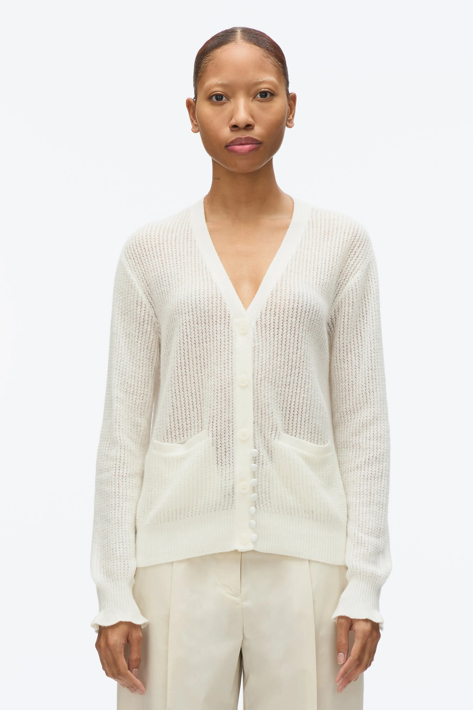 Airy Cable Cardigan