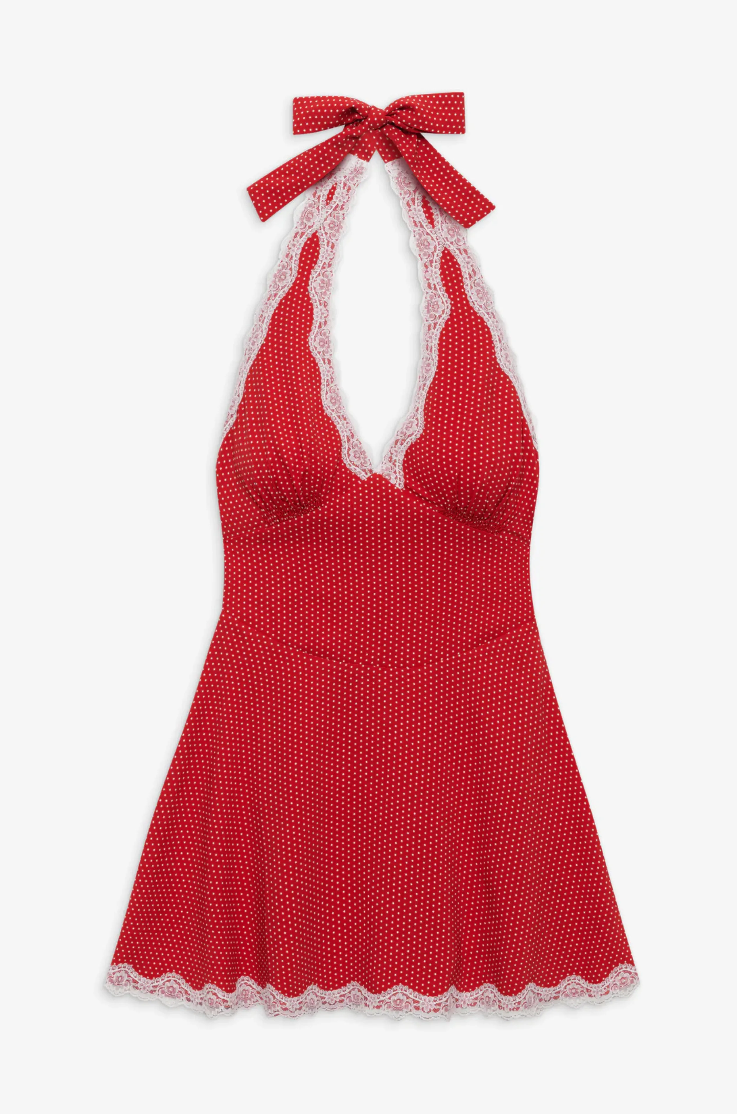Audrey Polka Dot Mini Dress by Frankies Bikinis