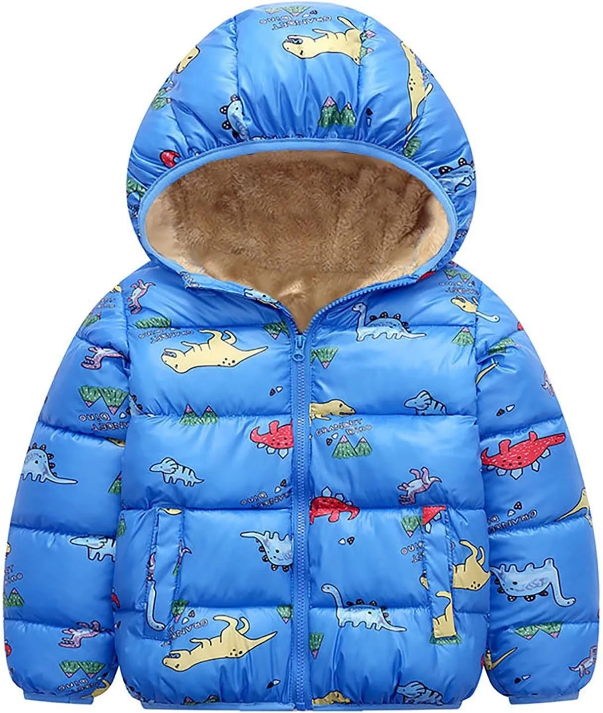 Baby Boys Girls Winter Coats Hoods Light Puffer Down Jacket Outwear Toddler Puffer Jacket Baby Jacket