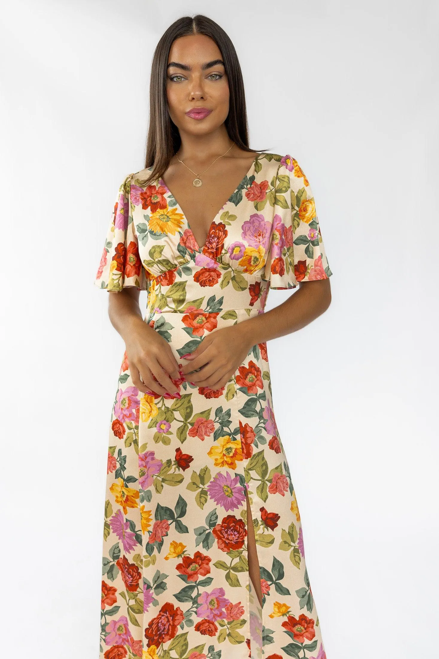 Birdie Garden Floral Maxi Dress - Final Sale