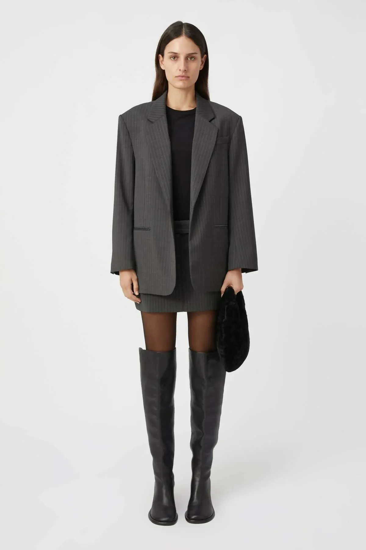 Camilla And Marc Brancusi Blazer & Mini Skirt Set