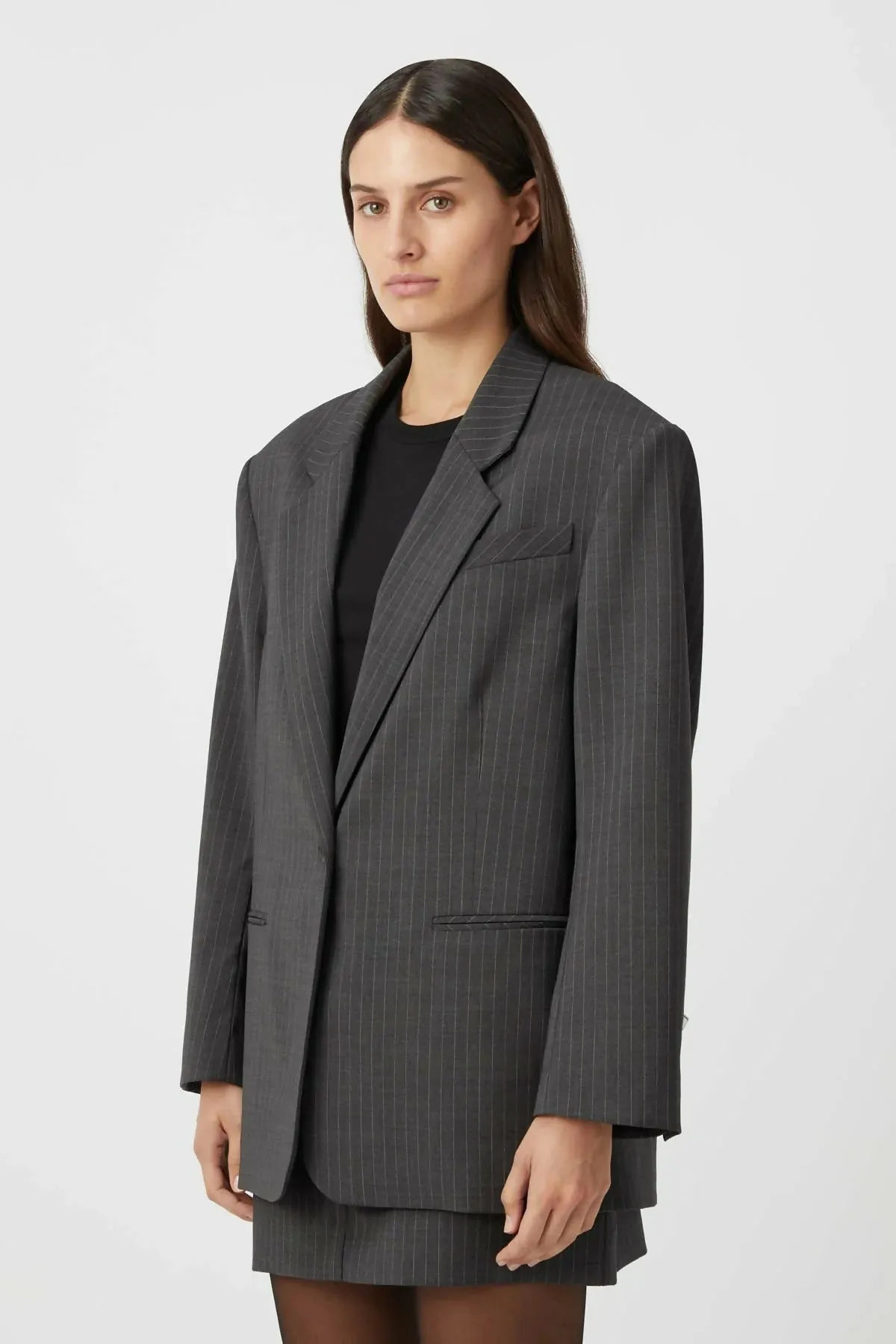 Camilla And Marc Brancusi Blazer & Mini Skirt Set