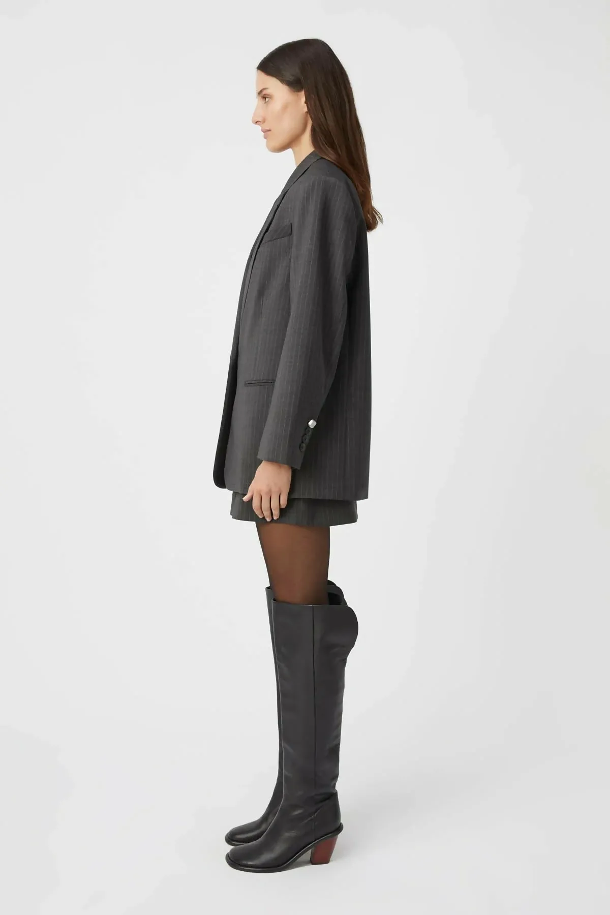 Camilla And Marc Brancusi Blazer & Mini Skirt Set