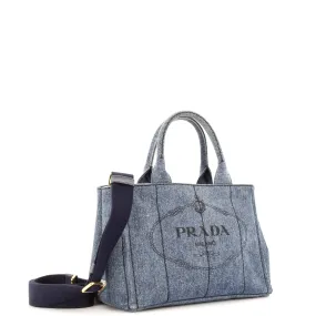Canapa Convertible Tote Denim Mini