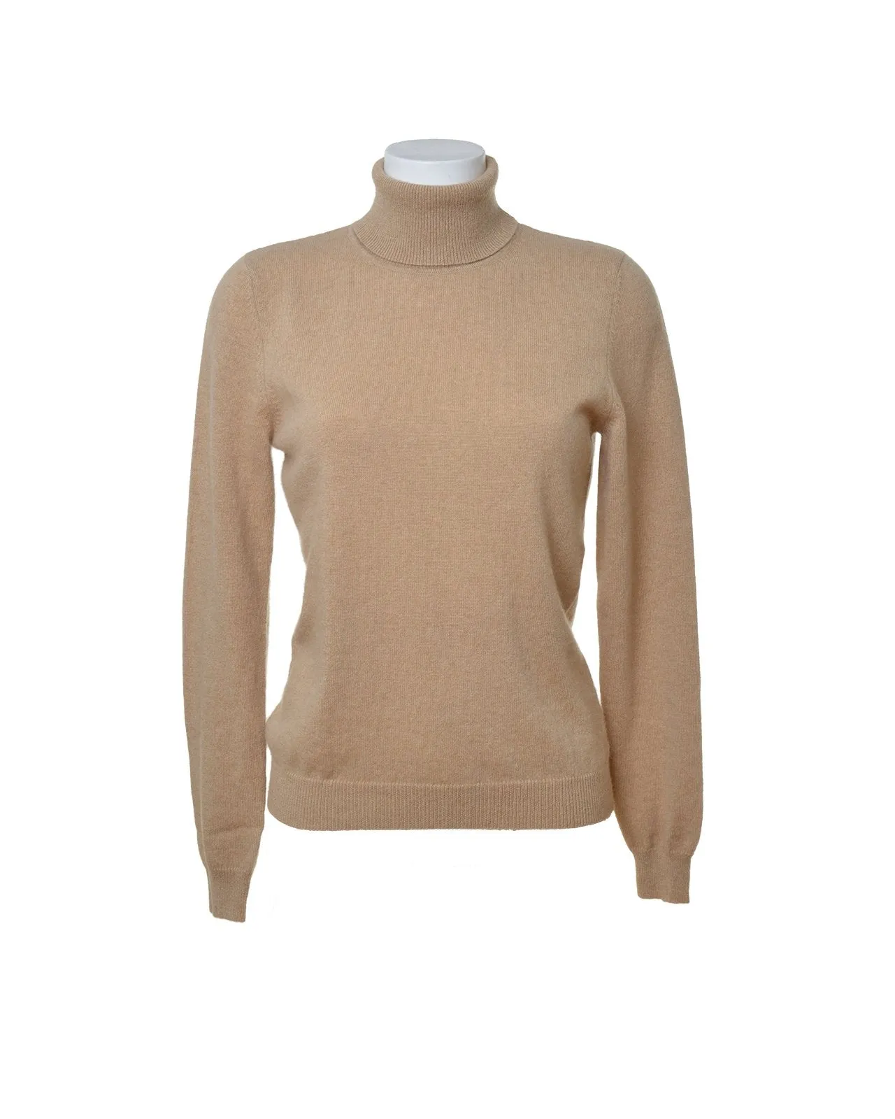 Cashmere Heather Roll Neck Jumper-Woodcock & Cavendish