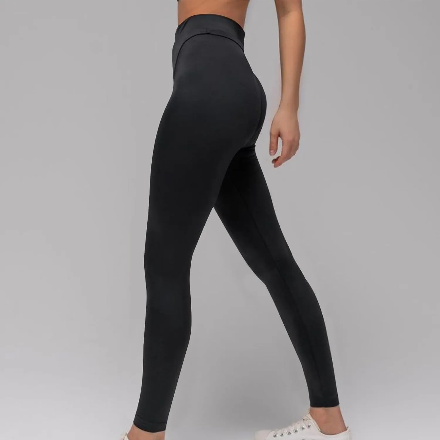 Compression Leggings with Pockets for Women Stretchy Plus Size High Waisted Leggings Tummy Control Yoga Pants
