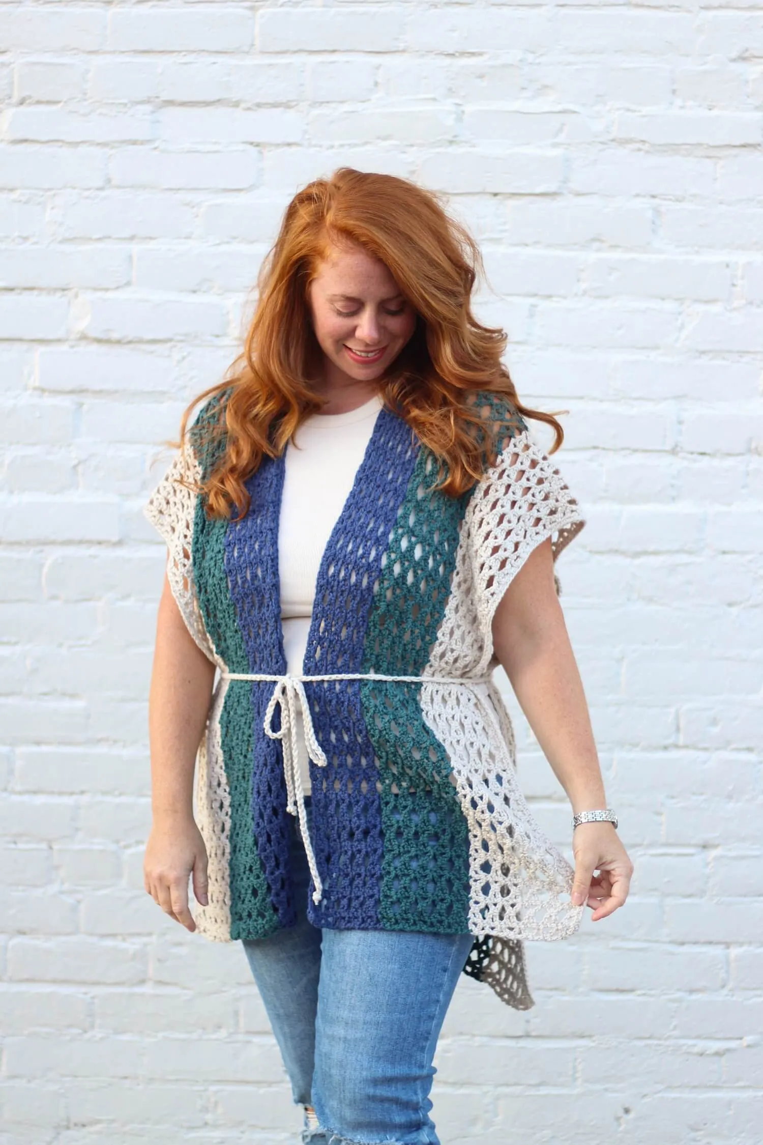 Crochet Kit - Riptide Ruana
