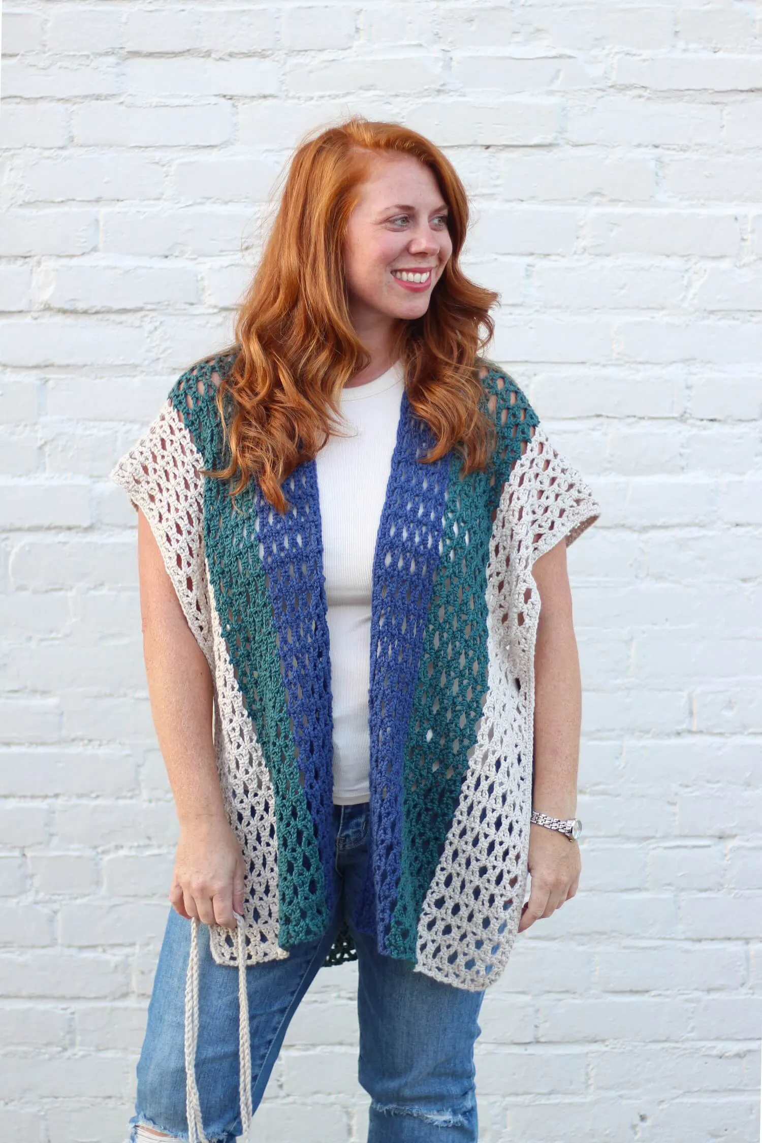 Crochet Kit - Riptide Ruana