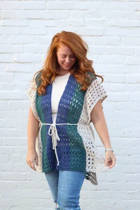 Crochet Kit - Riptide Ruana