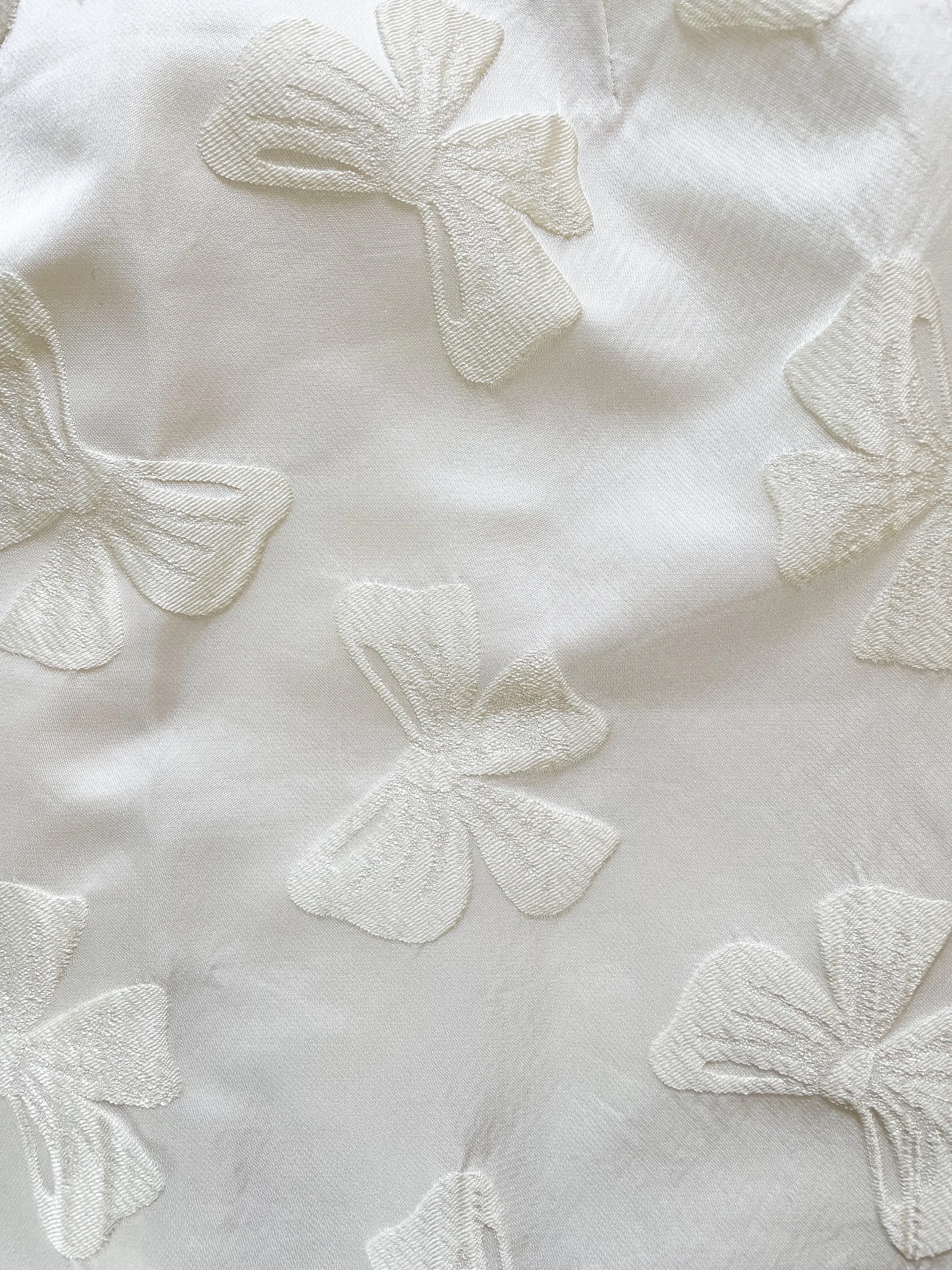 Feminine Ribbon Mini Skirt