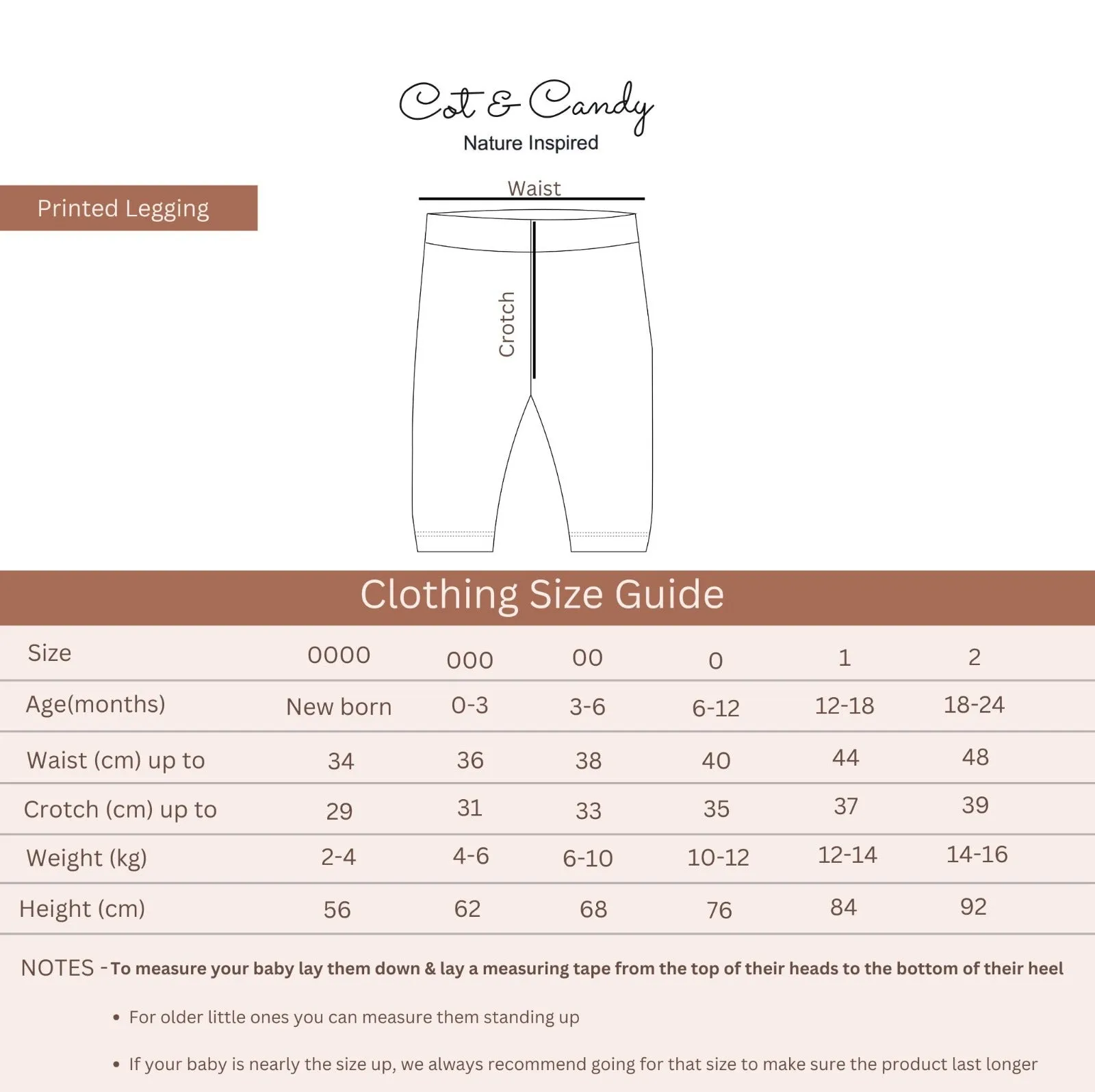 Flora Organic Frill Leggings