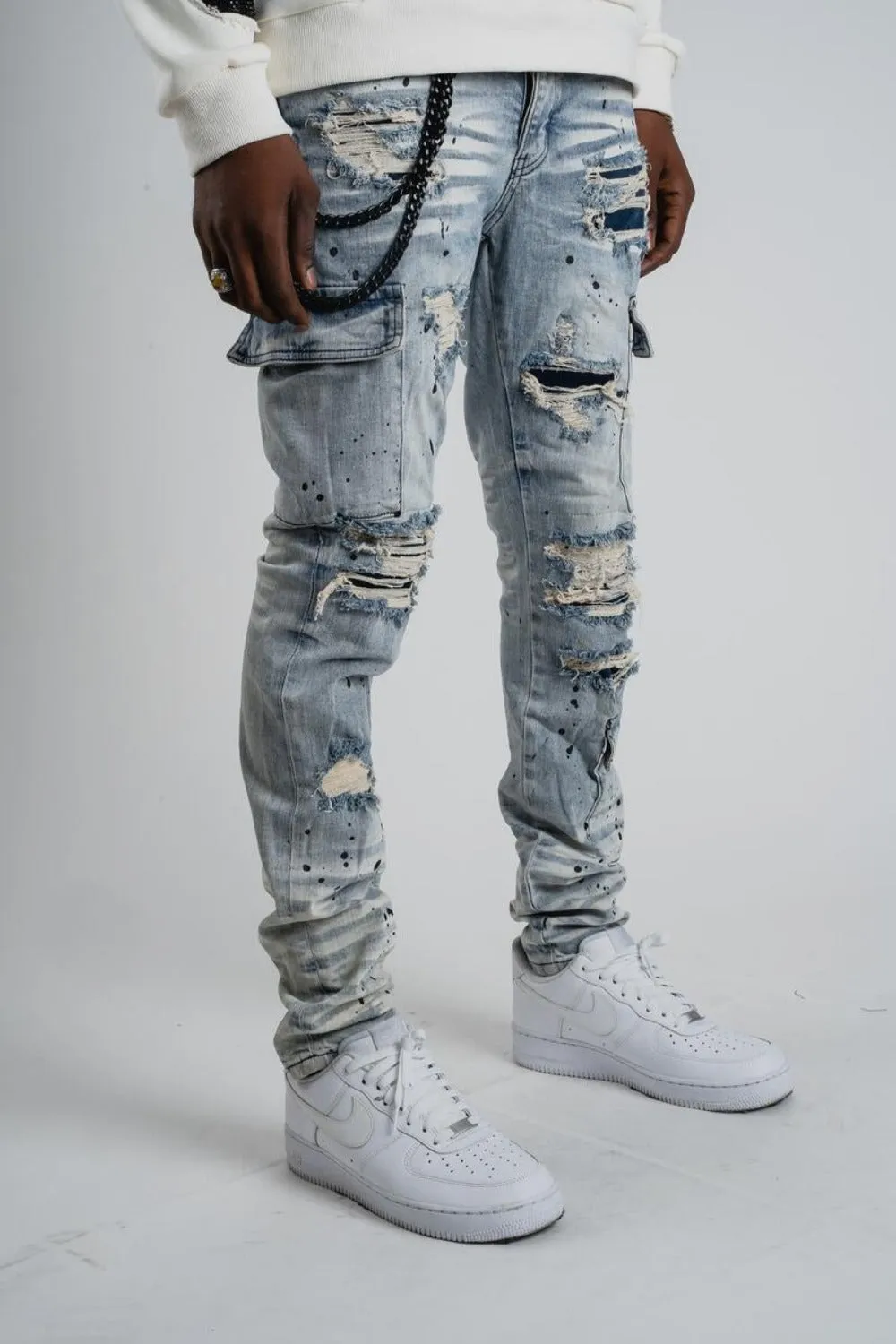 GFTD Los Angeles Spencer Jeans Light-Wash