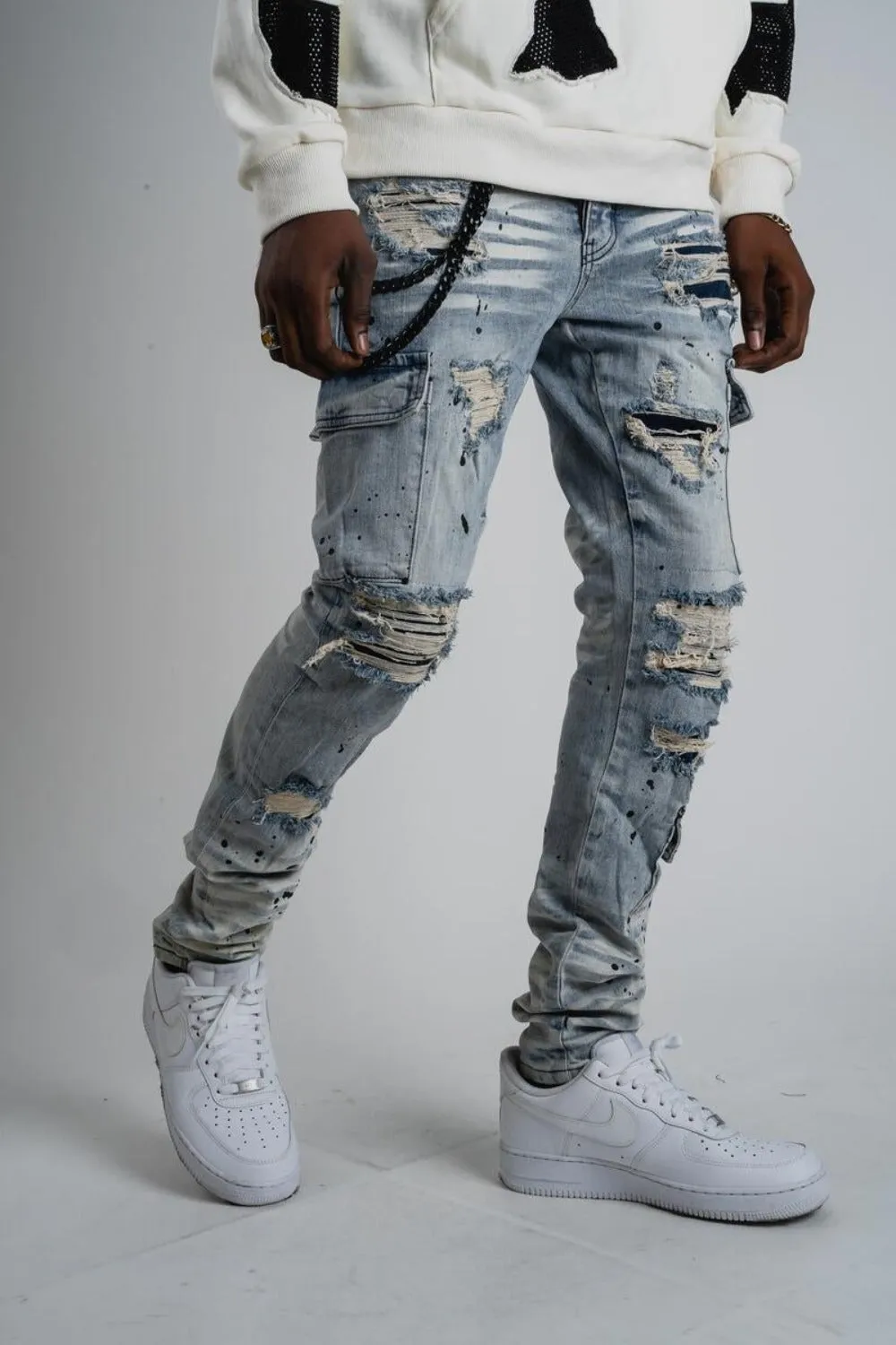 GFTD Los Angeles Spencer Jeans Light-Wash