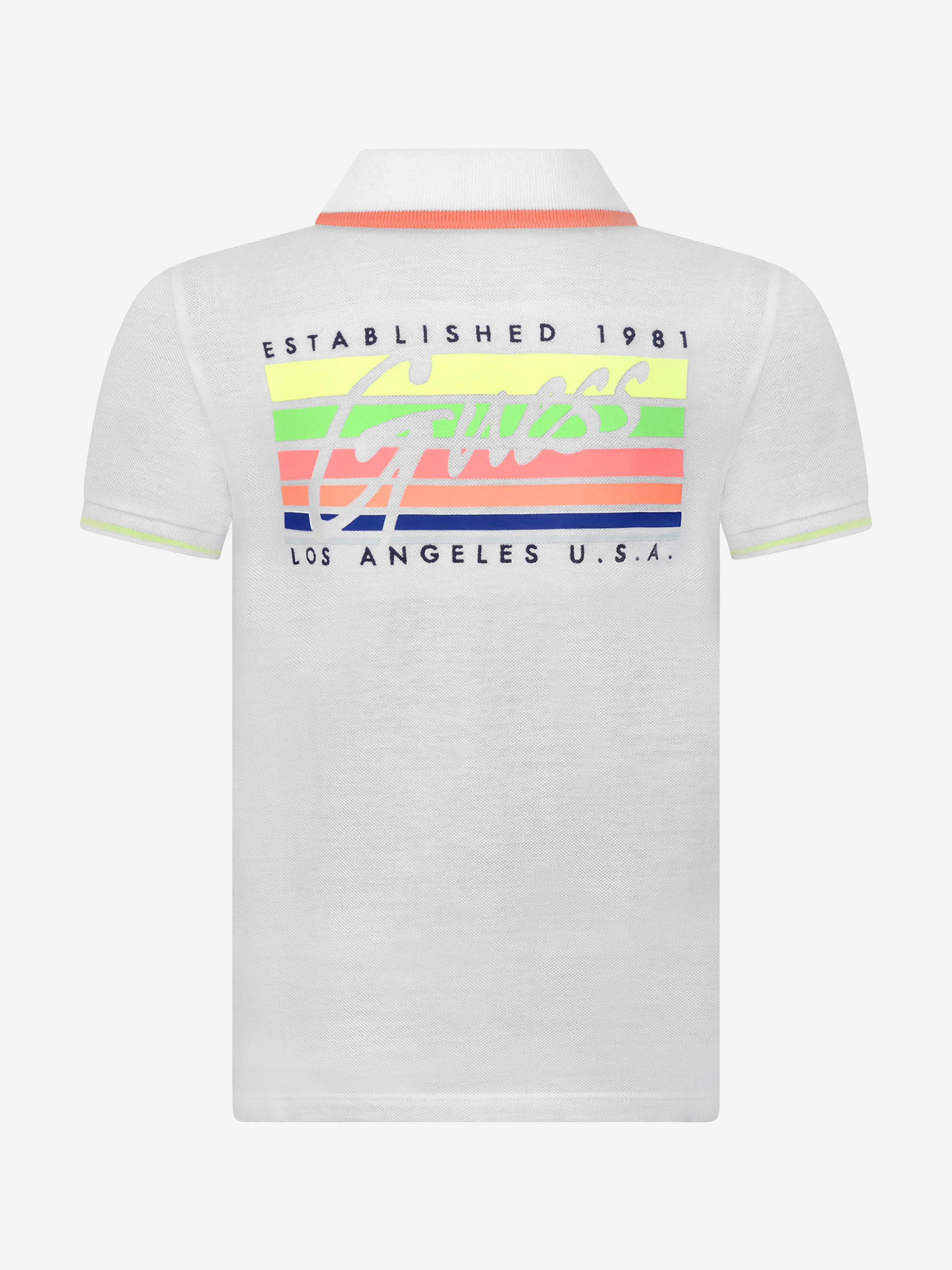 Guess Boys Polo Top - Cotton Pique Polo Top