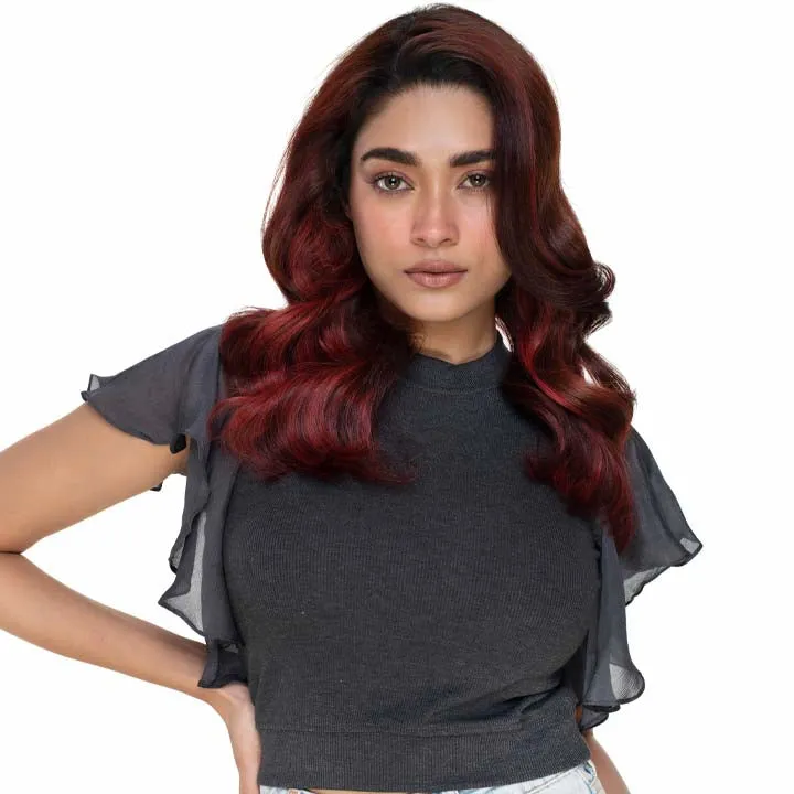 Hosiery Blouses- Flutter Sleeves