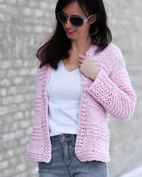 Knit Kit - Cotton Candy Cardigan