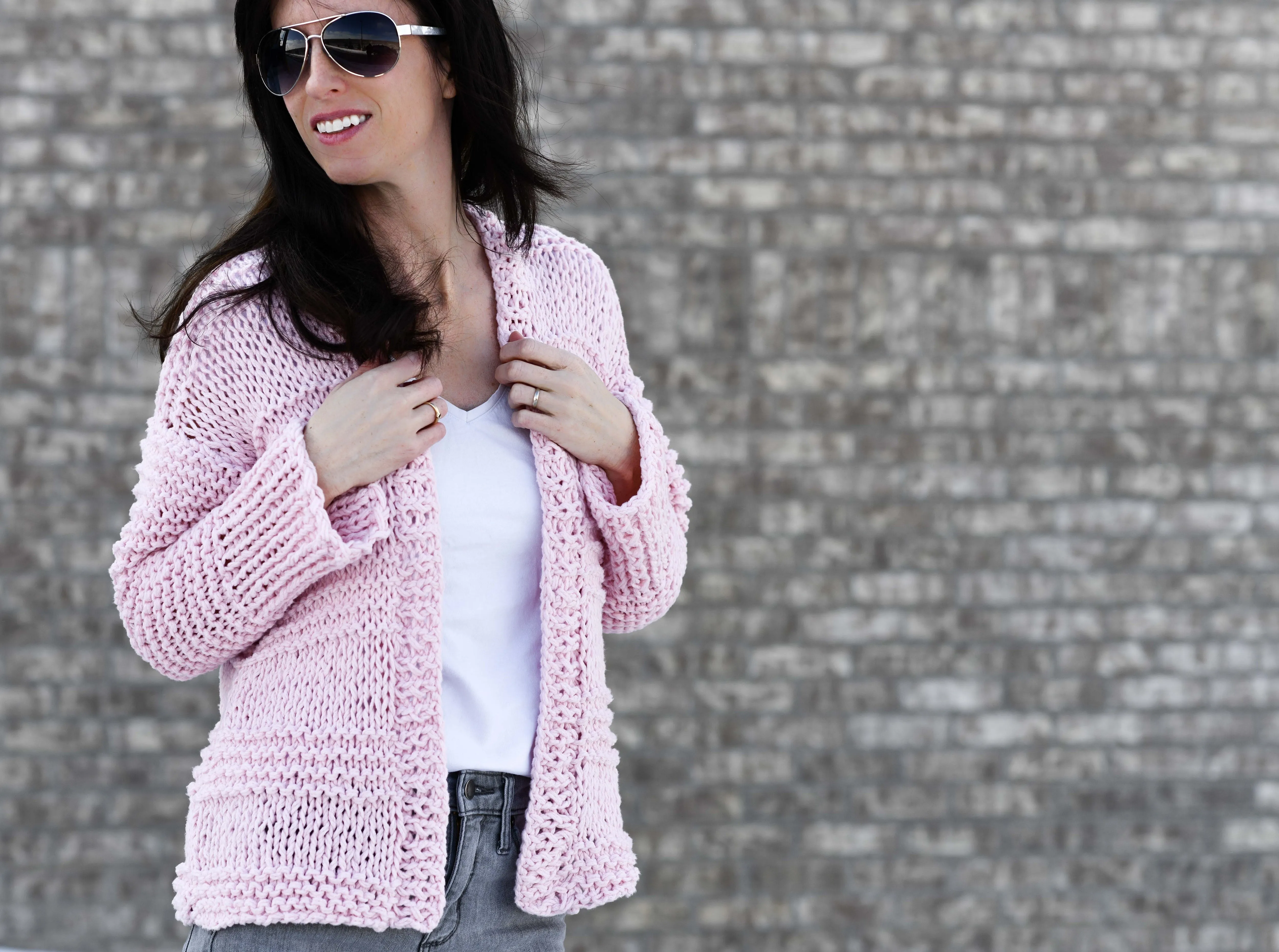 Knit Kit - Cotton Candy Cardigan
