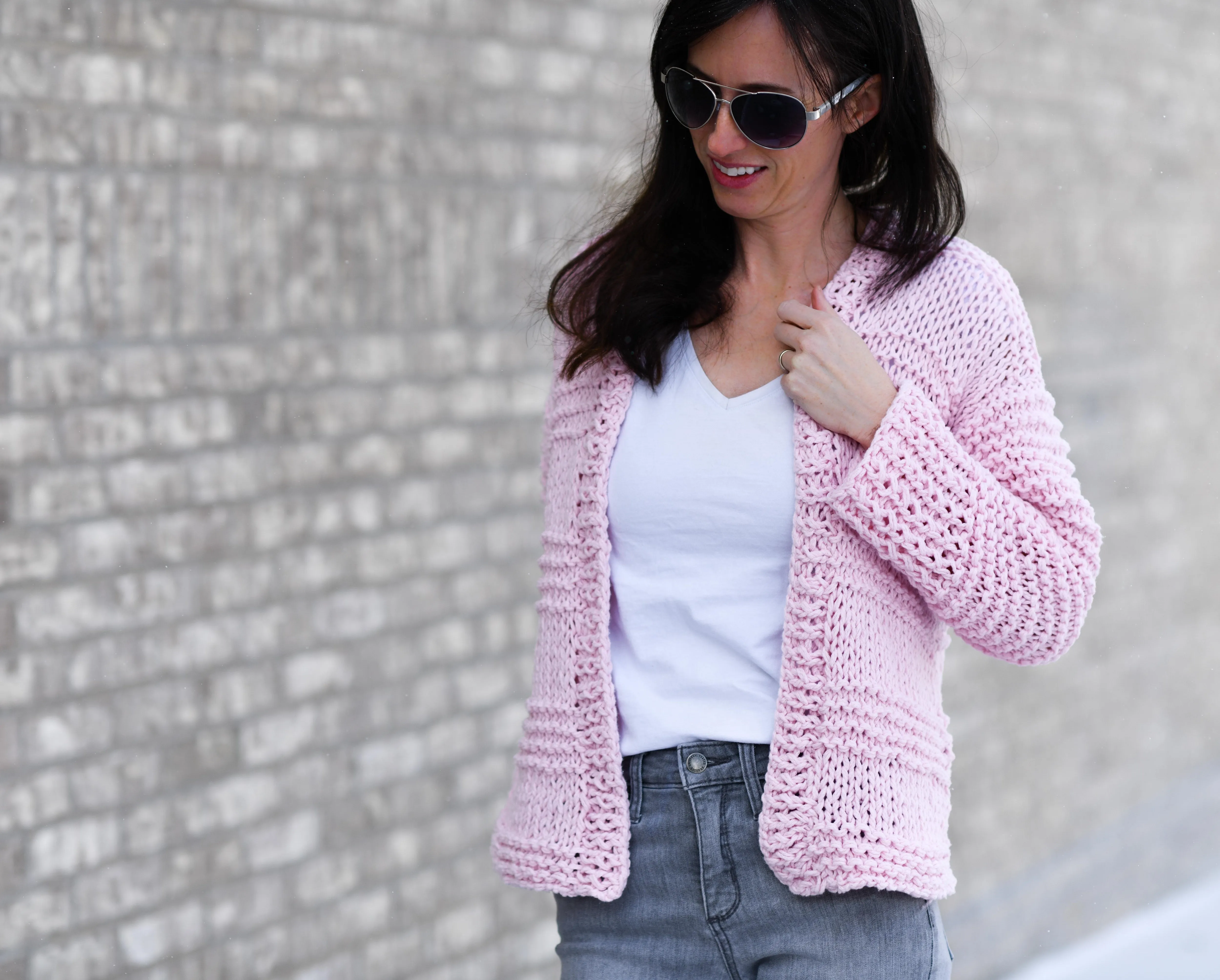 Knit Kit - Cotton Candy Cardigan