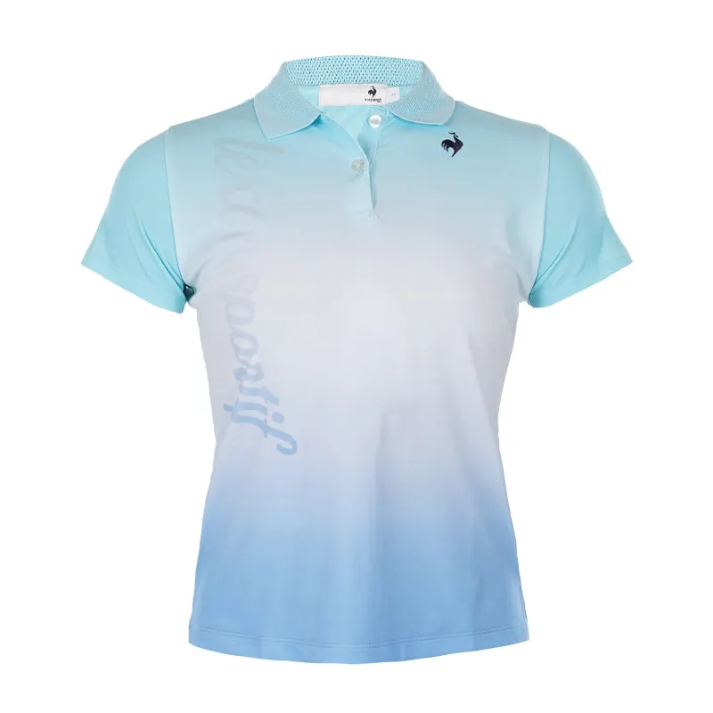 LE COQ SPORTIF GOLF Gradation Women's Polo (Emerald)