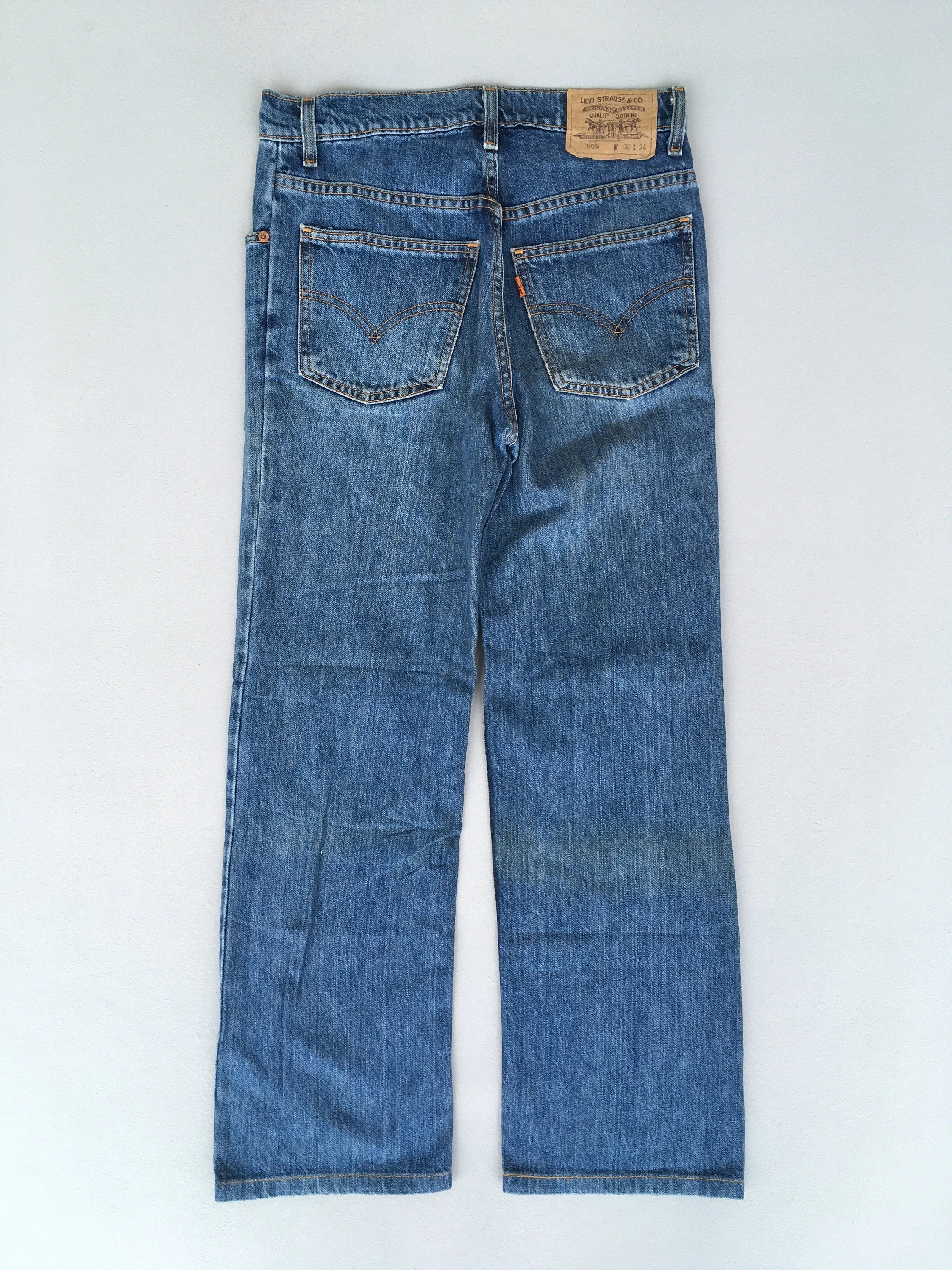 Levi's 505 Relaxed Fit Jeans Size 30x26.5