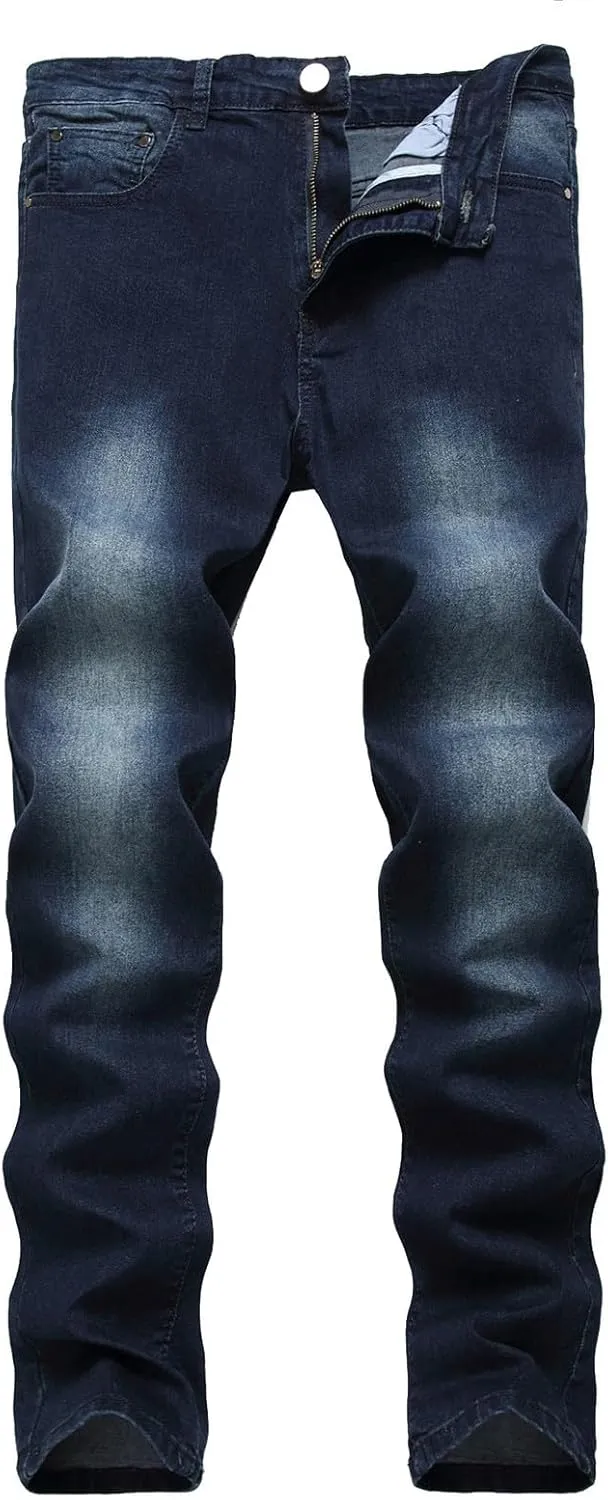 Men's Jeans Comfort Stretch Denim Straight Leg Relaxed Fit Jeans Men's 511 Slim Fit Jean