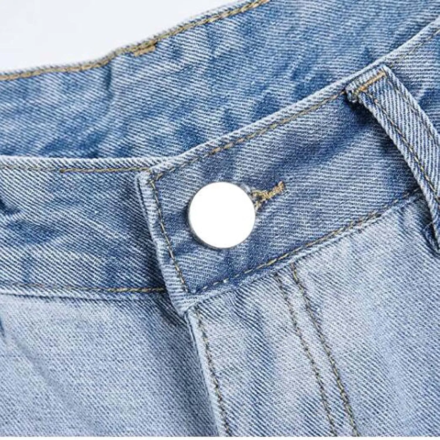 Men's Jeans Patchwork Jeans Pants Vintage Casual Relaxed Fit Jeans Trousers Denim Pants Baggy Hip Hop Y2K Streetwear Fashion