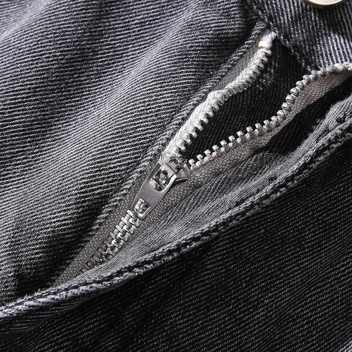 Men's Relaxed Fit Straight Leg Jean Skinny Stretch Fashion Jeans Pants Fashion Casual Jeans Cargo Denim Pants