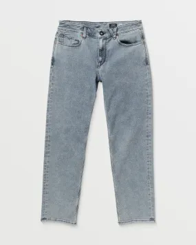 Modown Relaxed Fit Tapered Jeans - Ash
