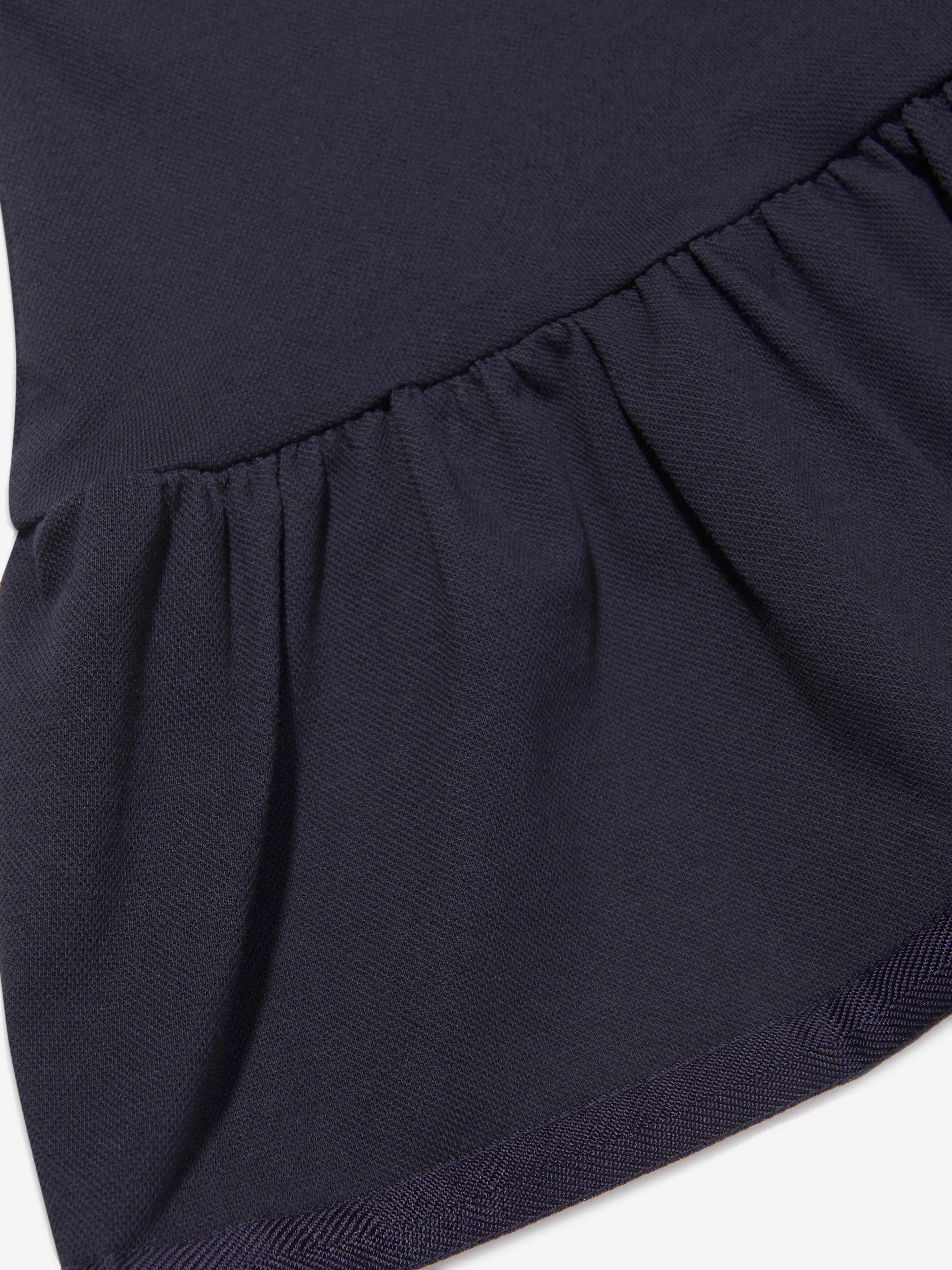 Moncler Enfant Girls Polo Dress in Navy