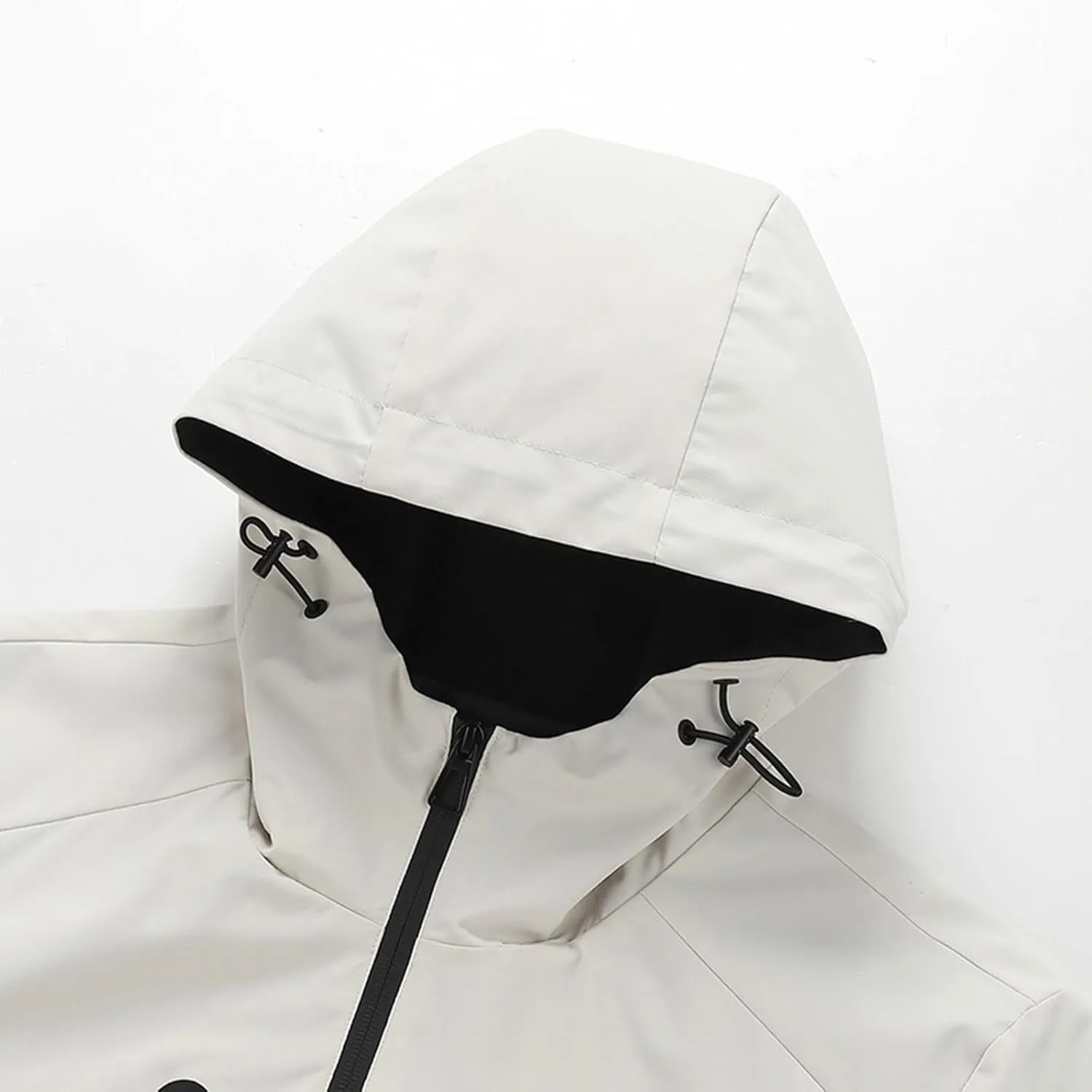 Muscularfit Men's Jacket Casual Windproof Bomber Jackets Full Zip Windbreaker Jacket Fall Outdoor Light Trendy Hooded Outwear