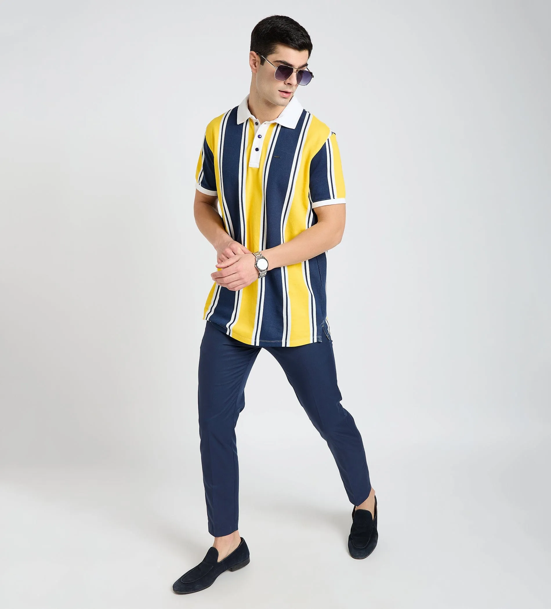 Nautical Chic Polo T-Shirt