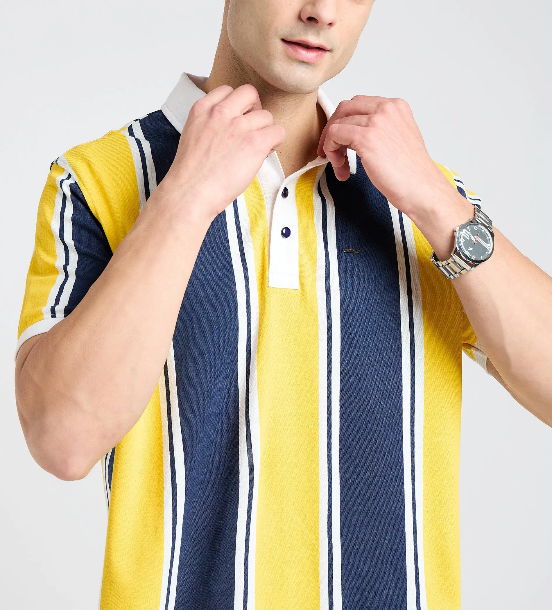 Nautical Chic Polo T-Shirt