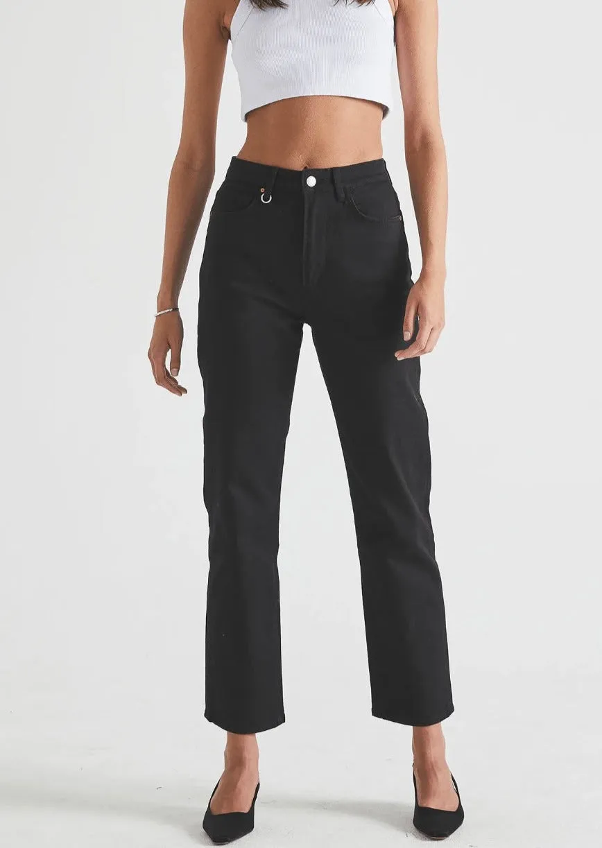 Nico Straight Stay Jet Black