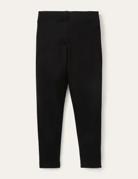 Plain Leggings-Black