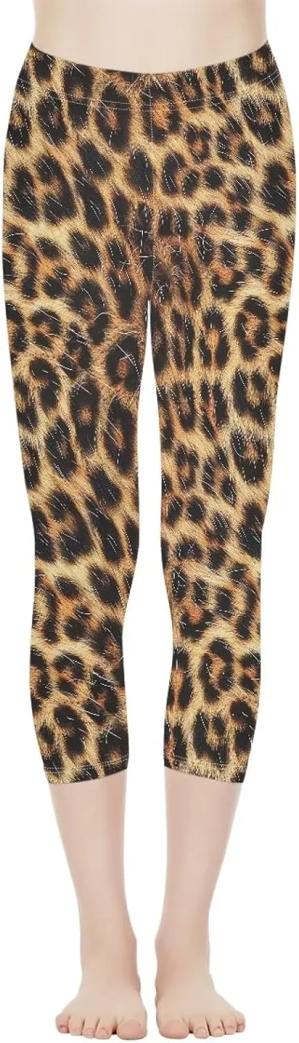 Poceacles Womens Capri Yoga Leggings, Butt Lift High Waisted Tummy Control Leggings Sports Workout Stretchy Yoga Pants