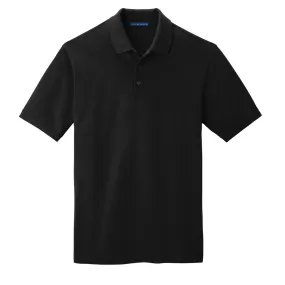 Port Authority Men's Black Ezcotton Polo