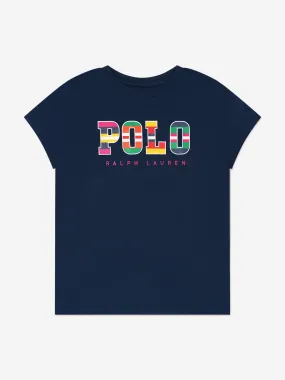 Ralph Lauren Girls Polo Print T-Shirt