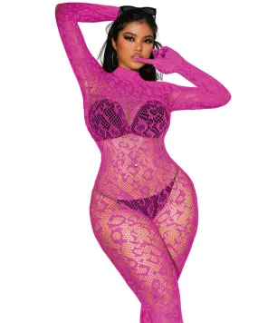 Sexy Lace Leopard Jumpsuit