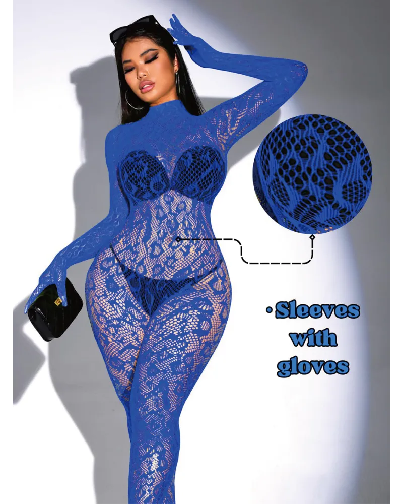 Sexy Lace Leopard Jumpsuit