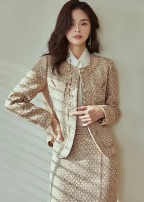 SHINE MIX JACKET & SKIRT