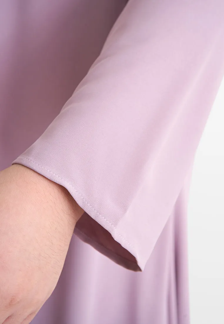Syeera Long Elegant Raya Kurung Set - Lilac