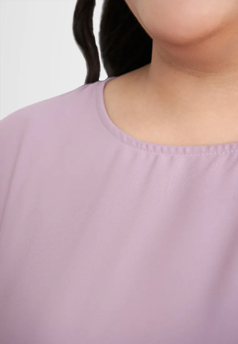 Syeera Long Elegant Raya Kurung Set - Lilac